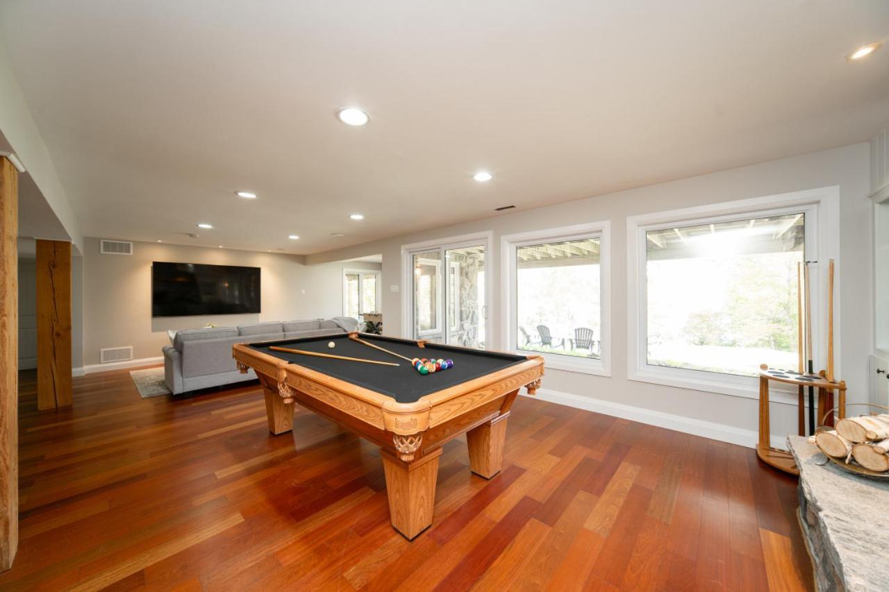 Muskokawaterfront Pooltable 98Tv 6Acres Villa Huntsville Exteriör bild